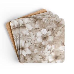 Neutral Floral Coasters